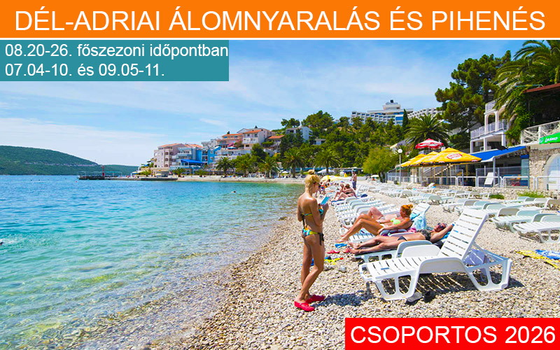 DÉL-ADRIAI NYARALÁS PROGRAM *****