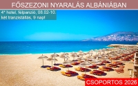 NYARALÁS ALBÁNIÁBAN PROGRAM *****